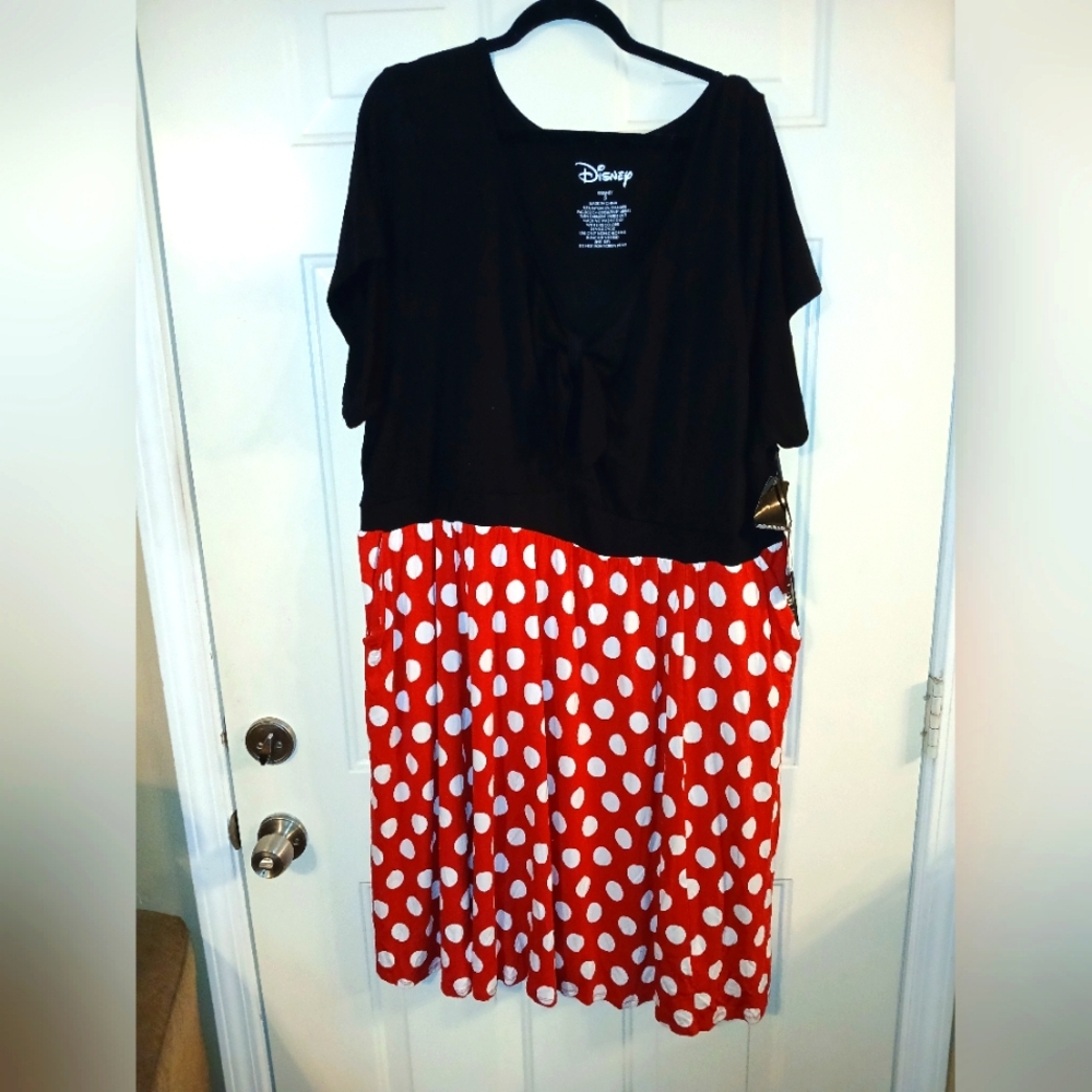 Torrid DISNEY polka dot dress